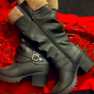 New pair of winter boots